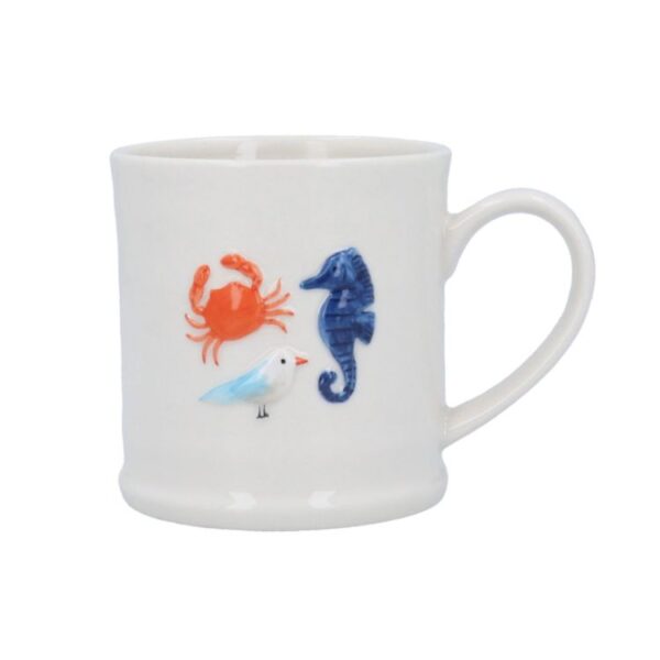 STONEWARE MUG - CRAB MIX