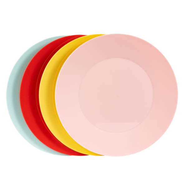 STRAWBERRIES & CREAM PLATES - PACK OF 4 - Image 2