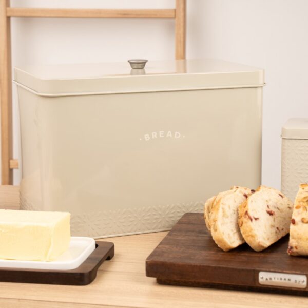ARTISAN STREET BREAD STORAGE BIN - STONE