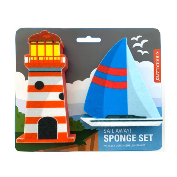 SAIL AWAY SPONGES - SET OF 2