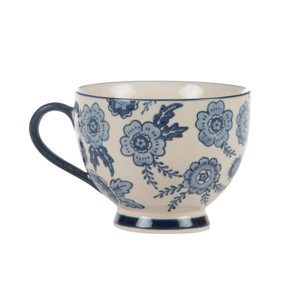 BLUE WILLOW FLORAL MUG - Image 2
