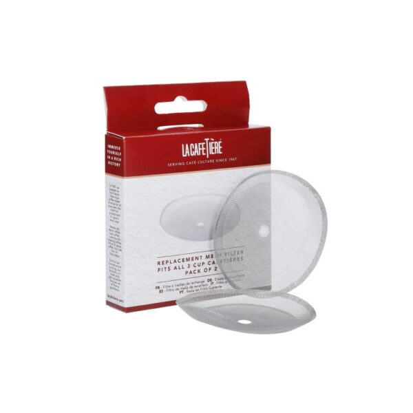 REPLACEMENT CAFETIERE MESH - 3 CUP / PACK OF 2 - Image 2