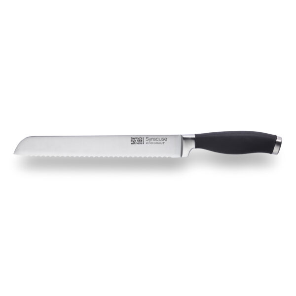 SYRACUSE 20CM BREAD KNIFE - BLACK