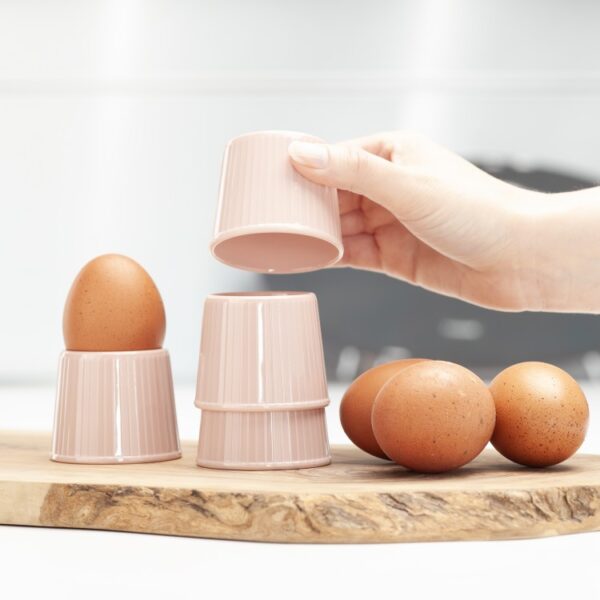 ZEAL STACKING EGG CUPS - ASSORTED COLOURS