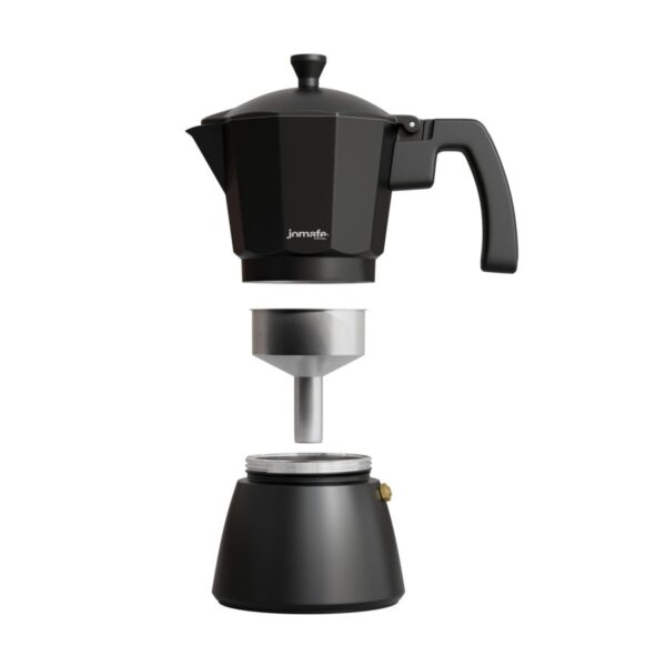 CLASSIC BLACK INDUCTION ESPRESSO - 6 CUP - Image 2
