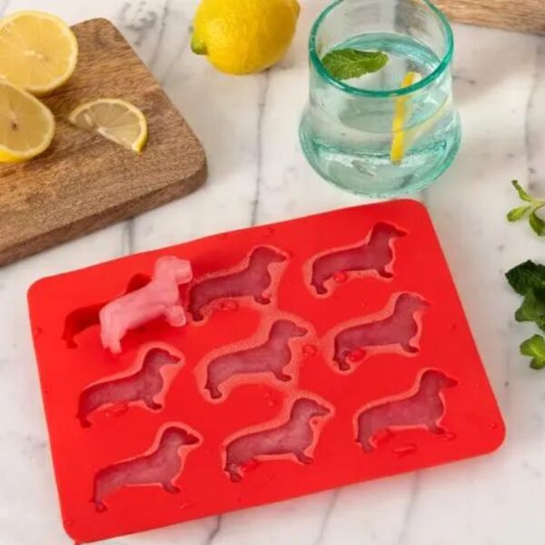 SILICONE ICE CUBE TRAY - SAUSAGE DOG - Image 2