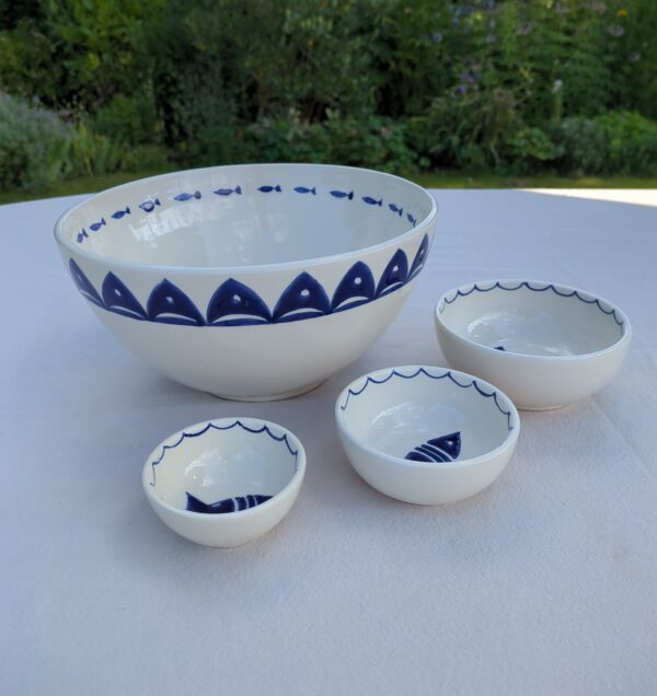 POISSON KELIBIA MEDIUM SALAD BOWL - 25CM - Image 4