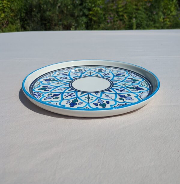 SOUK BLUE PLATE - 26CM - Image 3