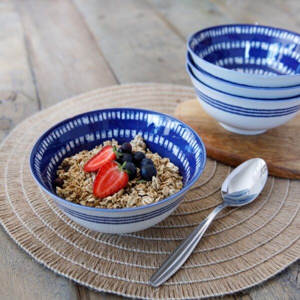 MIKASA BOWL - BLUE GREEK STYLE