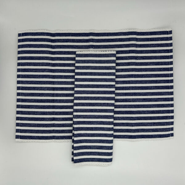 WOVEN BLUE PLACEMATS - SET OF 2 - Image 2