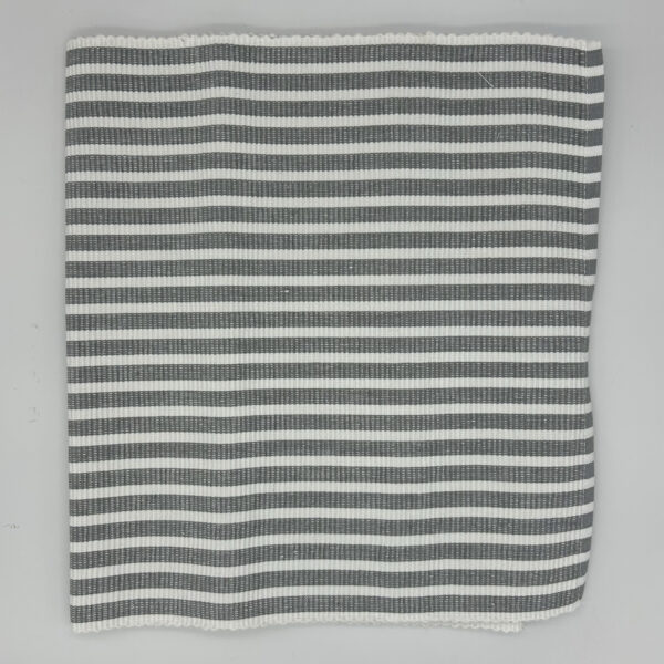 WOVEN GREY TABLE RUNNER 140cm x 40cm - Image 2
