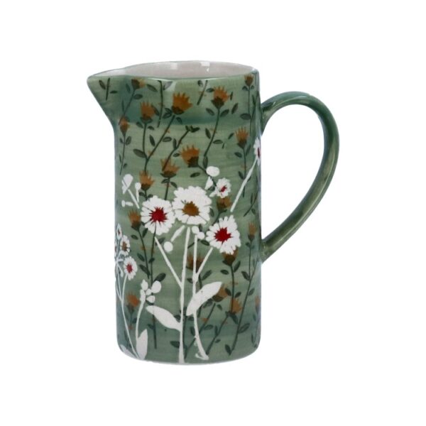 GREEN WILD DAISY SMALL JUG