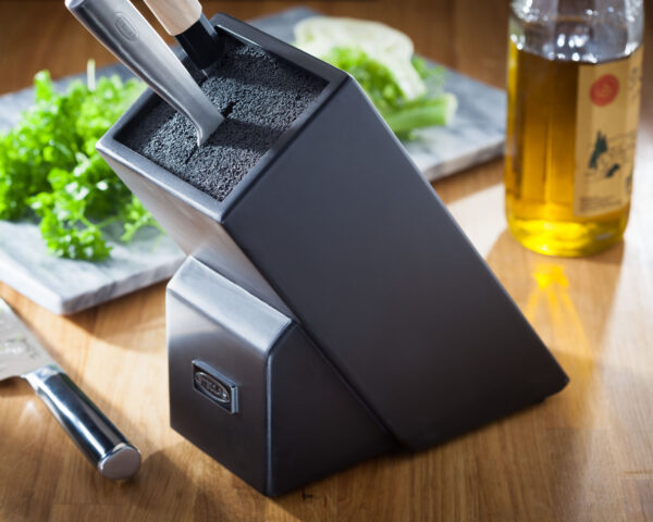 STELLAR FIBRE KNIFE BLOCK - BLACK - Image 2