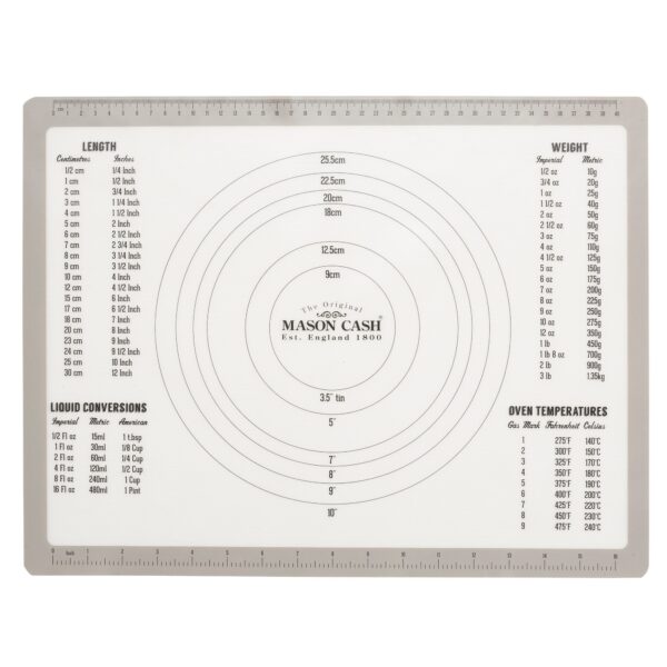 NON STICK SILICONE PASTRY MAT - 45 X 35CM - Image 2