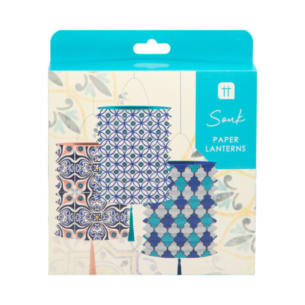 SOUK PAPER LANTERNS - PACK OF 3 - Image 2