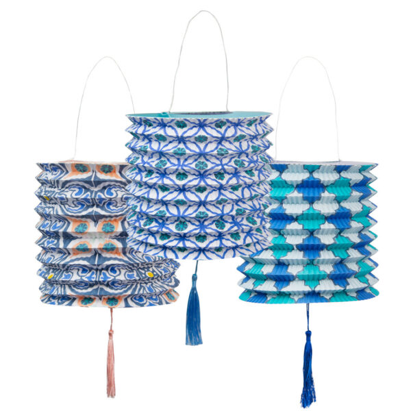 SOUK PAPER LANTERNS - PACK OF 3