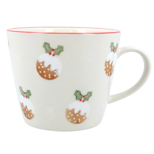 CHRISTMAS PUDDING CERAMIC MUG