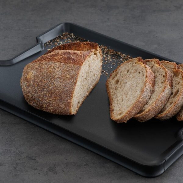 JOSEPH JOSEPH CUT & CARVE PLUS  CHOPPING BOARD - BLACK - Image 3
