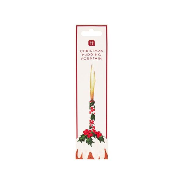 HOLLY CHRISTMAS PUDDING ICE FOUNTAIN