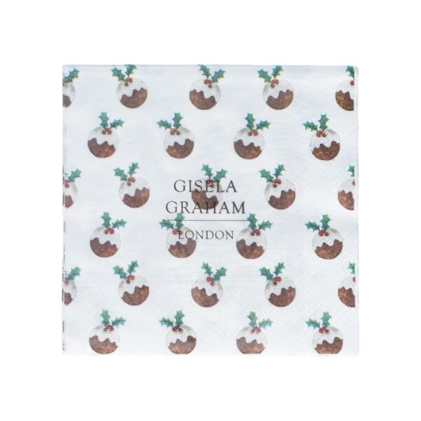 CHRISTMAS PUDDING NAPKINS
