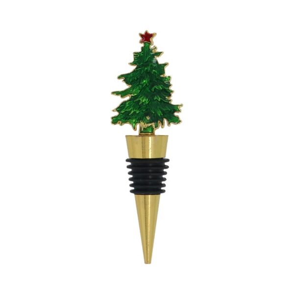 CHRISTMAS TREE BOTTLE STOPPER