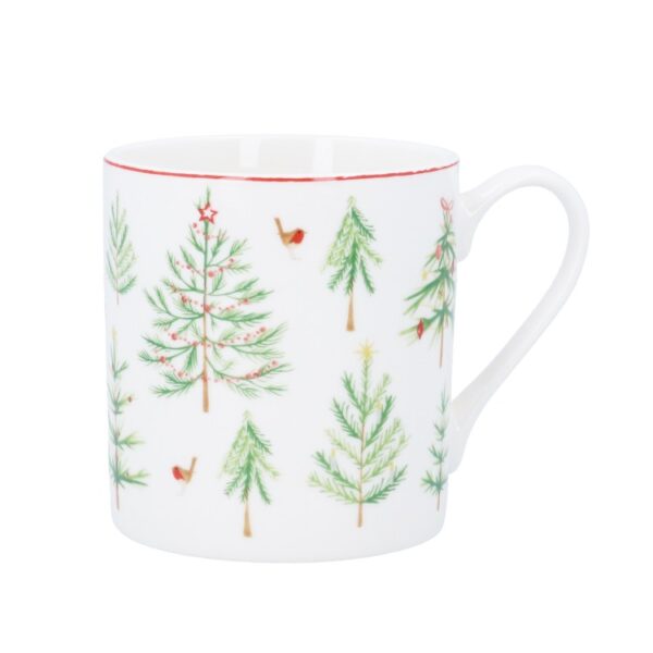CHRISTMAS TREES CHINA MUG