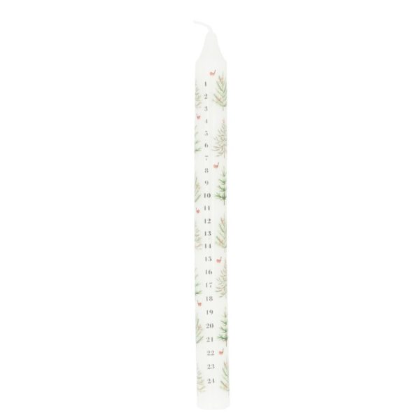 CHRISTMAS TREES ADVENT CANDLE