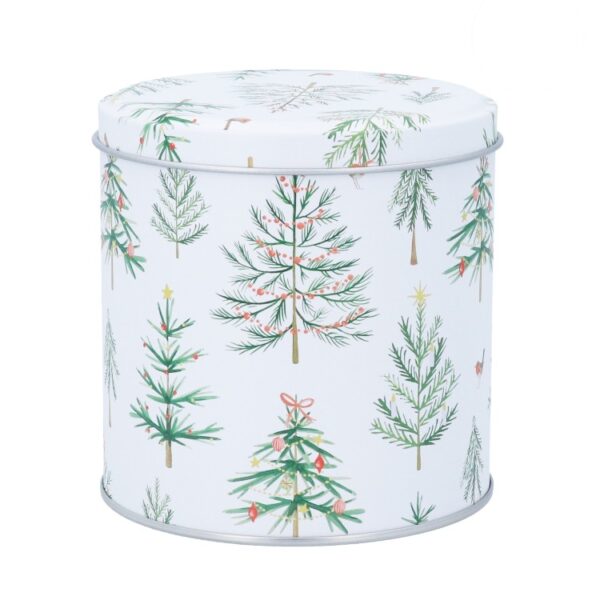 CHRISTMAS TREES CHOCOLATE TIN