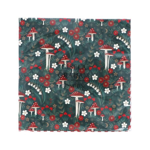 RED TOADSTOOLS PAPER NAPKINS