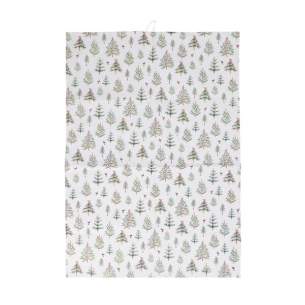 SCANDI TREE COTTON TEA TOWEL