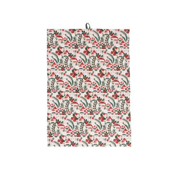 TOADSTOOLS COTTON TEA TOWEL