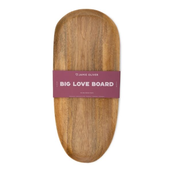 JAMIE OLIVER 'BIG LOVE' MANGO WOOD PLATTER - Image 4