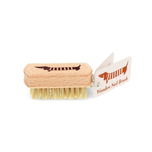 MINI WOODEN NAIL BRUSH - DOG - Image 3