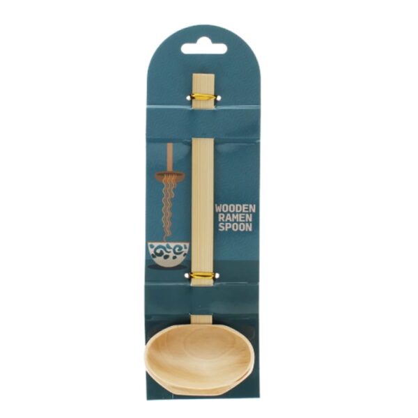 WOODEN RAMEN SPOON - Image 2