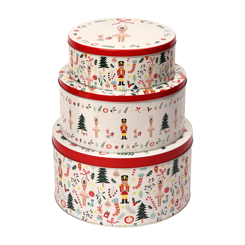 THE NUTCRACKER CAKE TINS - SET OF 3 - Image 2