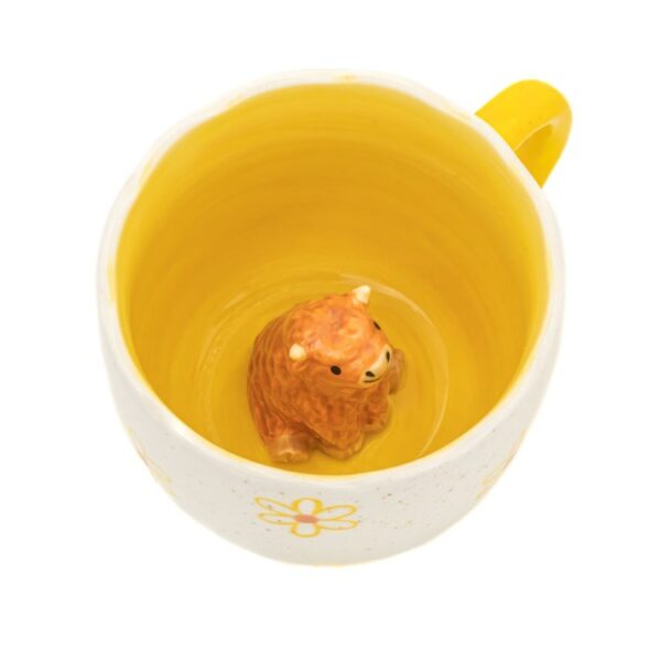 SURPRISE HIGHLAND COW MUG