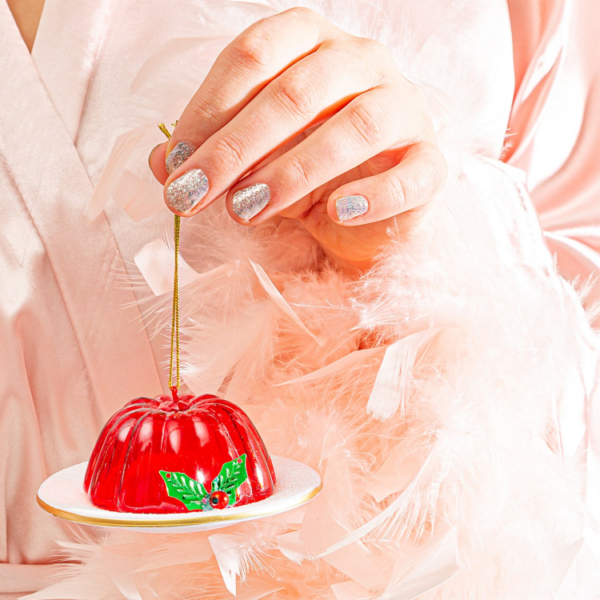 'JELLY ON A PLATE' BAUBLE DECORATION