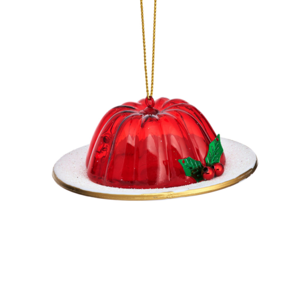 'JELLY ON A PLATE' BAUBLE DECORATION - Image 2