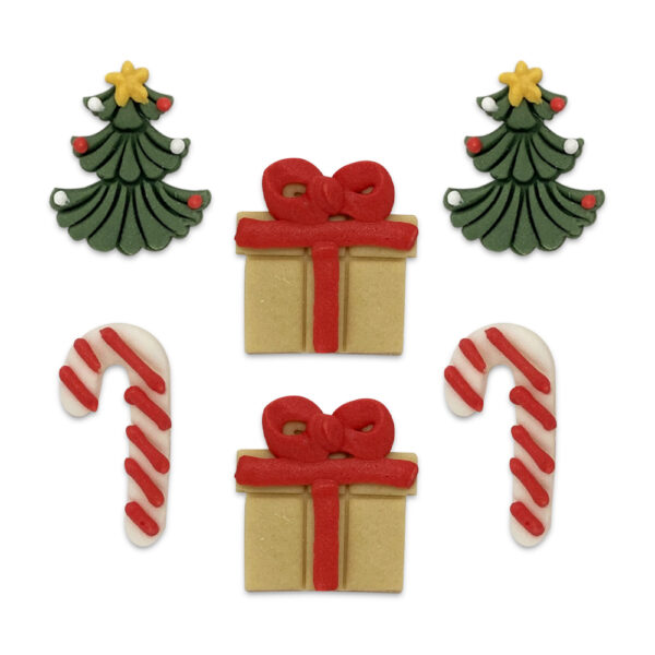 SCANDI CHRISTMAS SUGARCRAFT TOPPERS