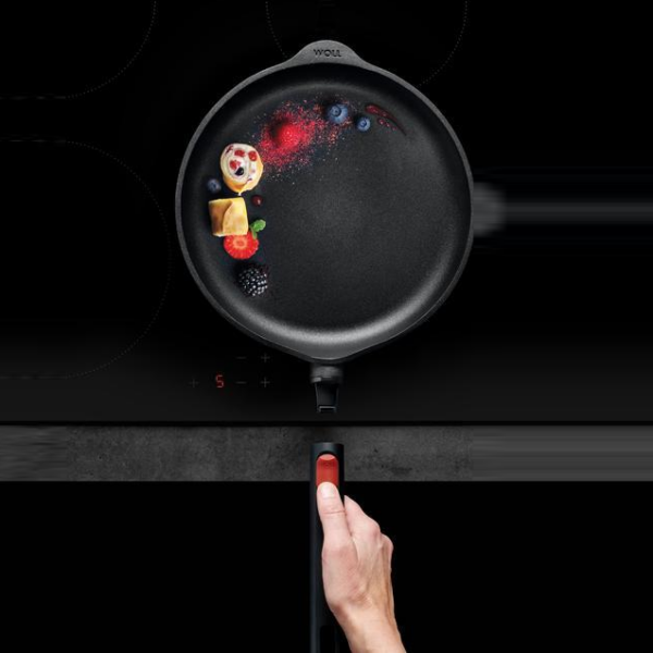 WOLL 'ECO LOGIC' FRYING PAN WITH REMOVABLE HANDLE - 32CM - Image 2