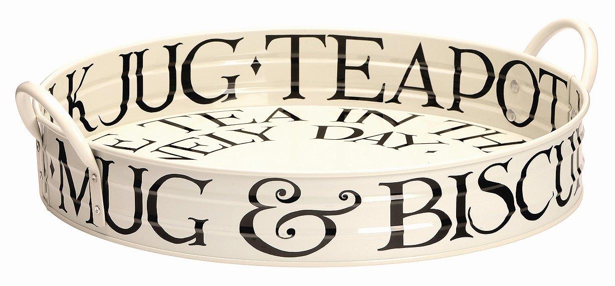 EMMA BRIDGEWATER BLACK TOAST LARGE HANDLED TRAY - Image 3