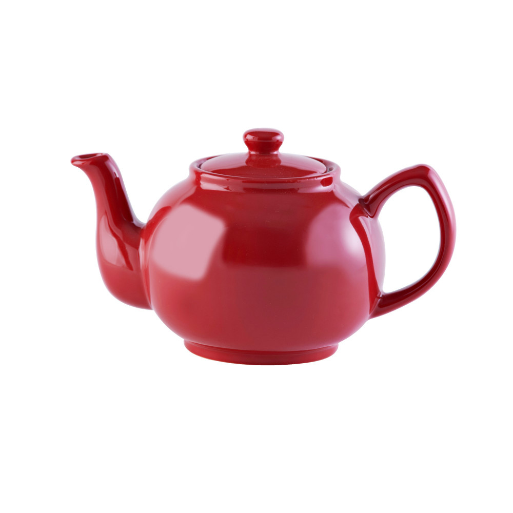 PRICE & KENSINGTON RED 6 CUP TEAPOT
