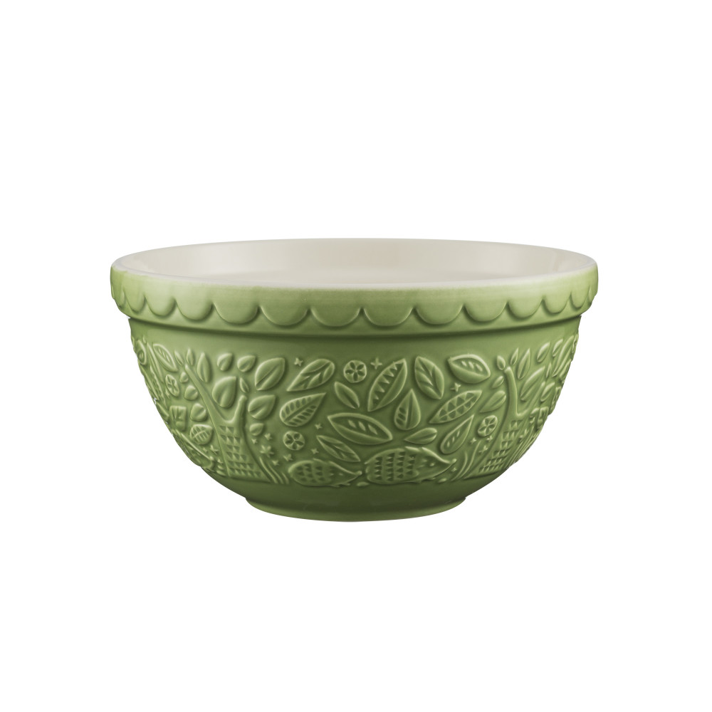 MASON CASH GREEN 21CM MIXING BOWL - IN THE FOREST