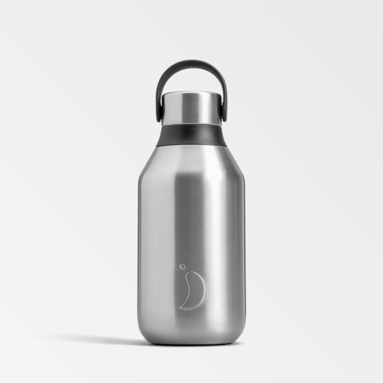 CHILLY'S SERIES 2 BOTTLE - RECYCLED STAINLESS STEEL 350ML