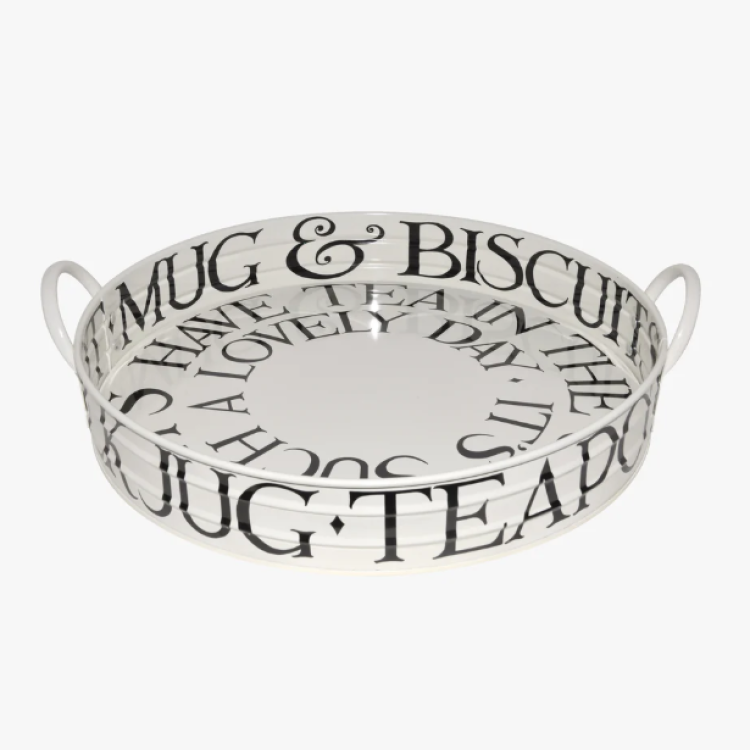 EMMA BRIDGEWATER BLACK TOAST LARGE HANDLED TRAY - Image 2