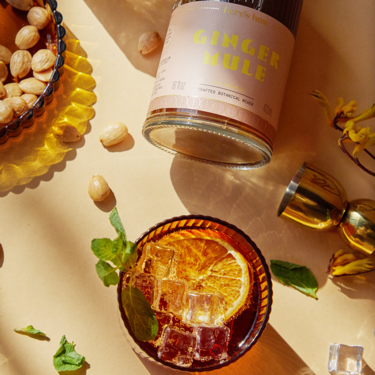 HERE'S HOW 'GINGER MULE' COCKTAIL MIXER