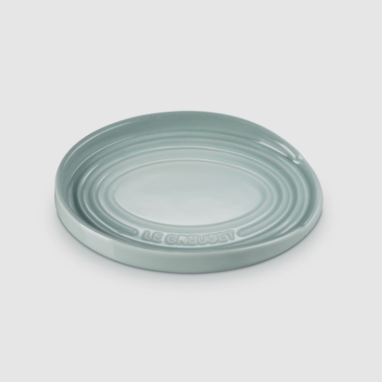 LE CREUSET OVAL SPOON REST - SEA SALT