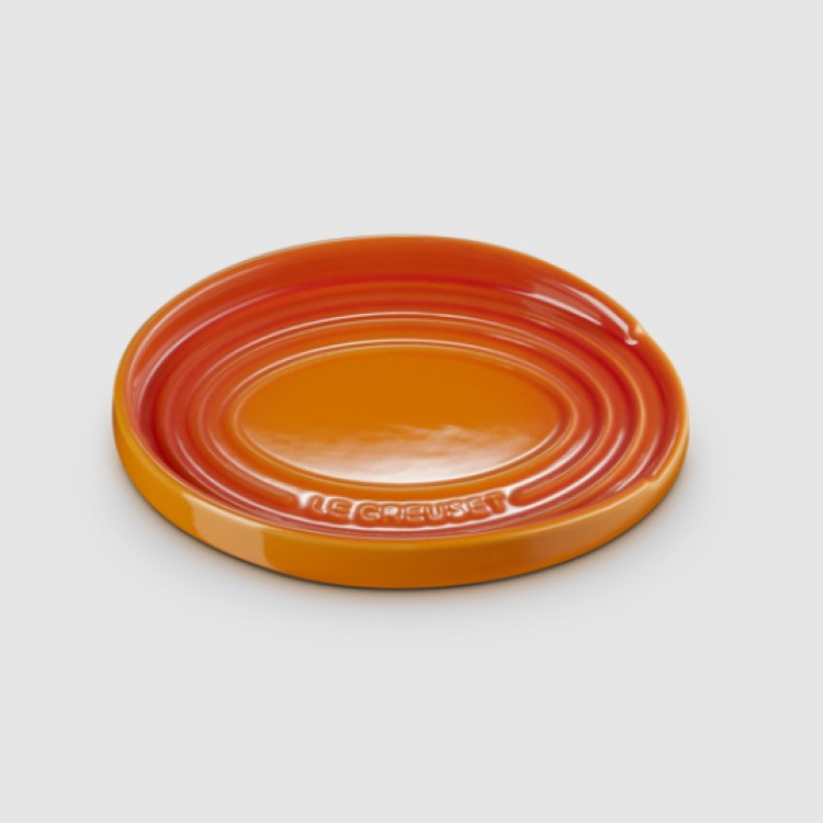 LE CREUSET OVAL SPOON REST - VOLCANIC
