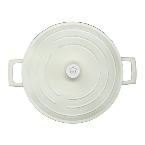 MASTERCLASS NON STICK SHALLOW CASSEROLE - 28CM/4 LITRE - MINT - Image 3