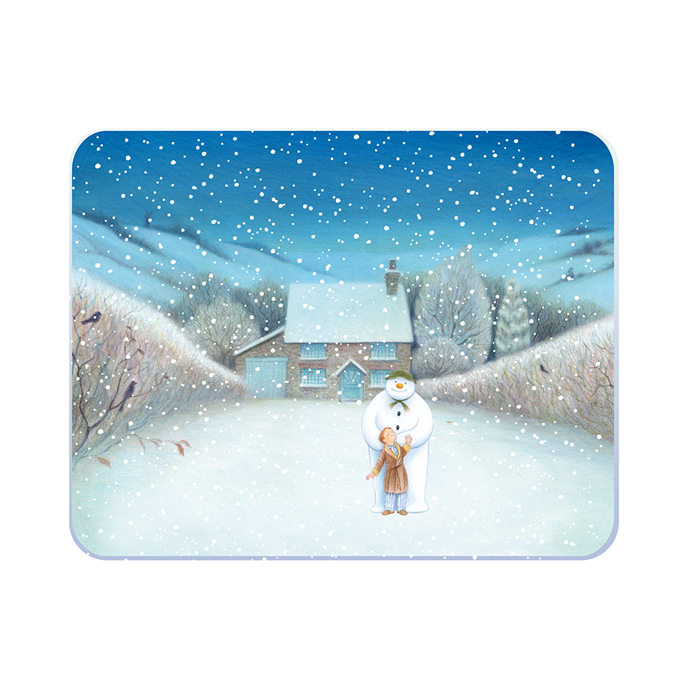 THE SNOWMAN GLASS WORKTOP PROTECTOR